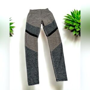 Alo (szM) High-waist Alosoft Sheila Legging in gravel heather/dove gray heather